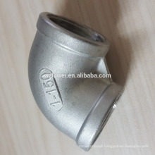 150 class threaded stainless steel 90 degree elbow